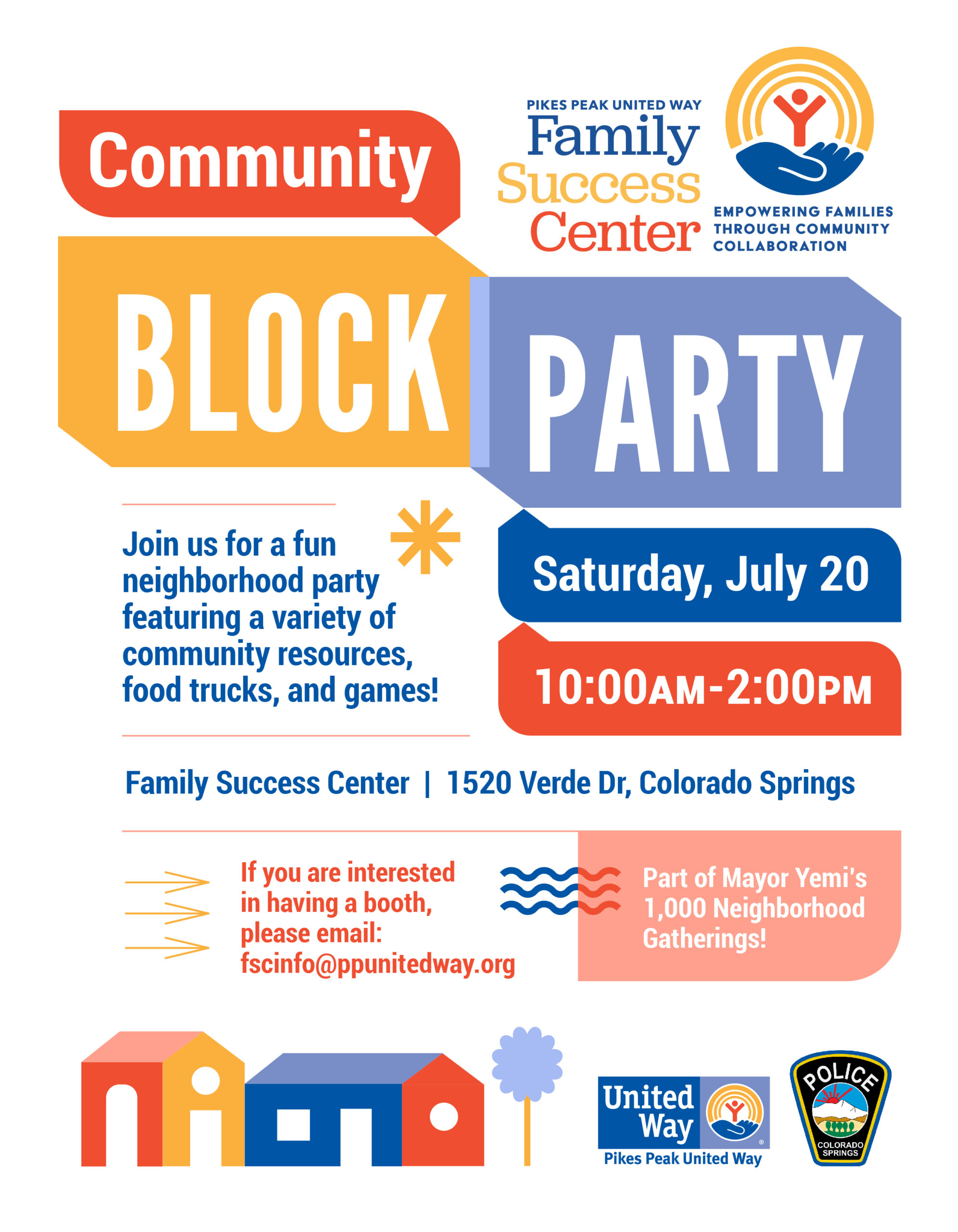 Community Block Party - Pikes Peak United Way